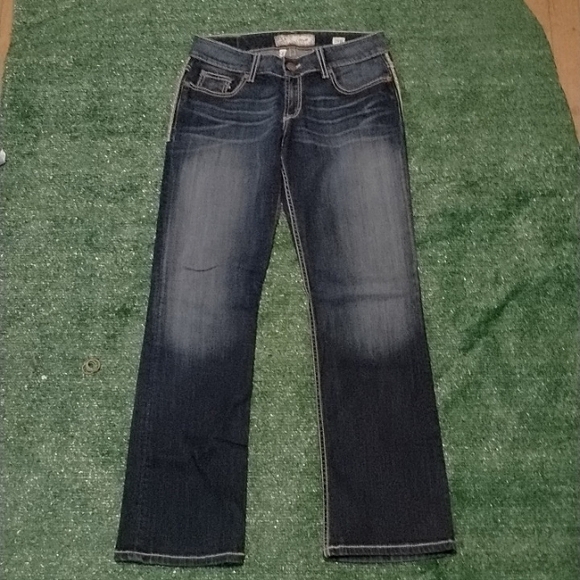 bke 'culture' low rise boot cut jeans 29 womens 8 reg the buckle - Picture 1 of 5